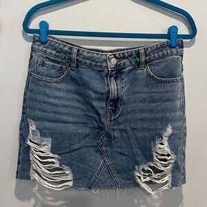 PacSun Jean Skirt